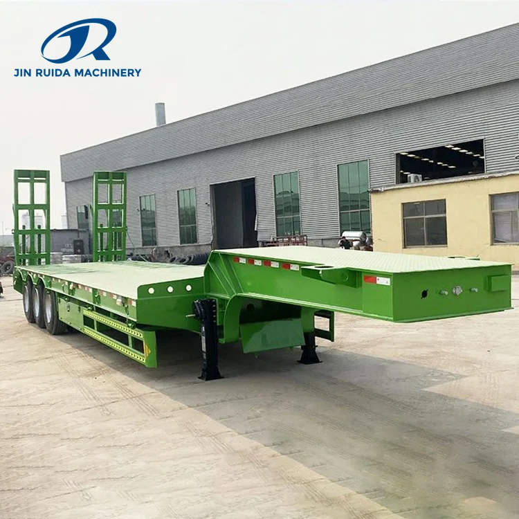 Lowbed semi trailer